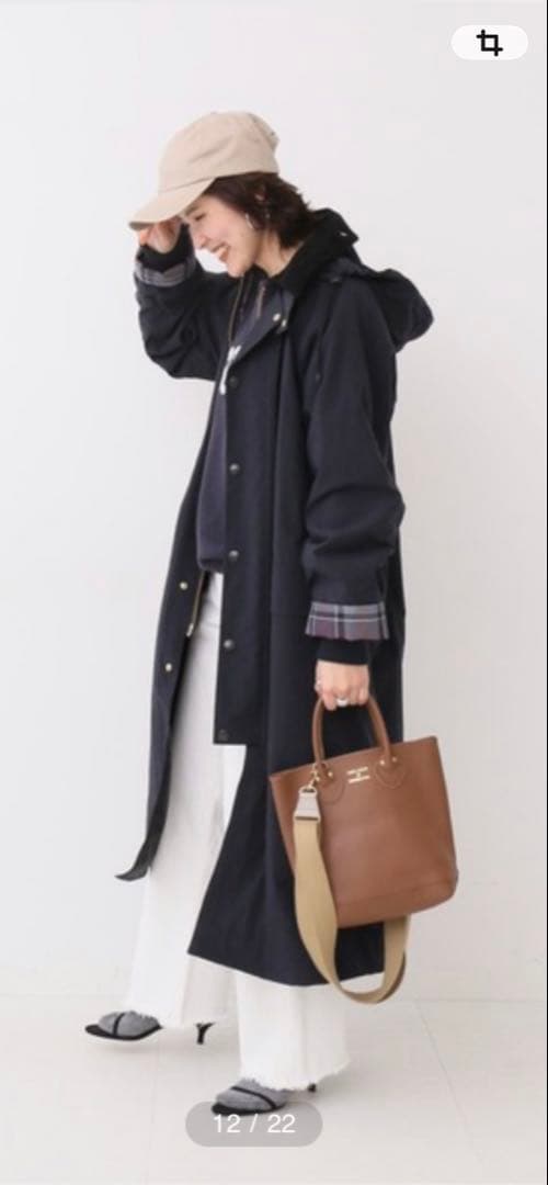 【Barbour】別注BURGHLEYフード付　バブアー　Spick&Span