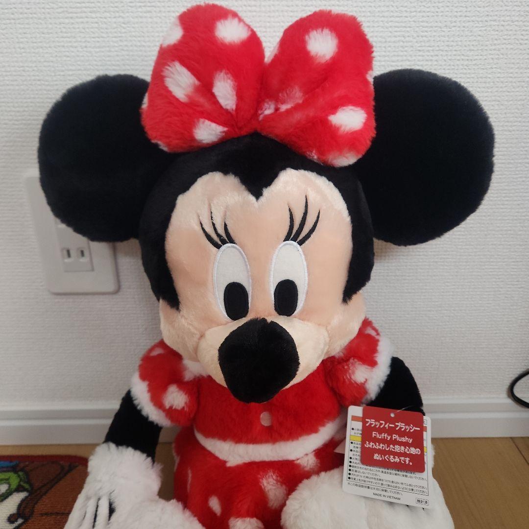 ディズニー フラッフィープラッシー ぬいぐるみ ミニー