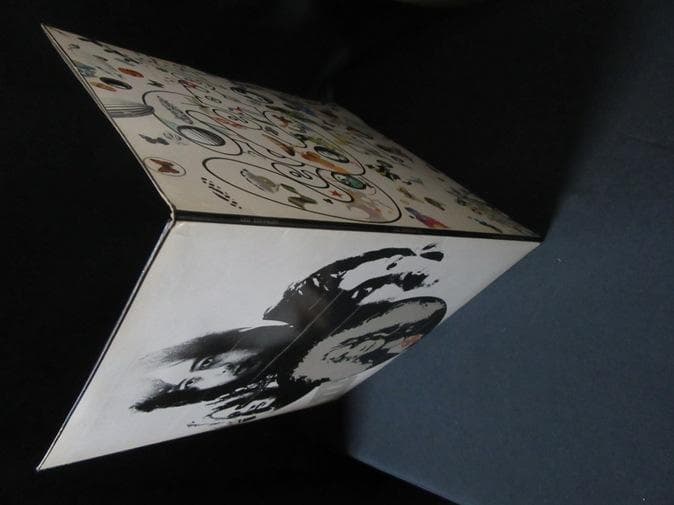 LED ZEPPELIN★III UK Atlantic Red/Maroon