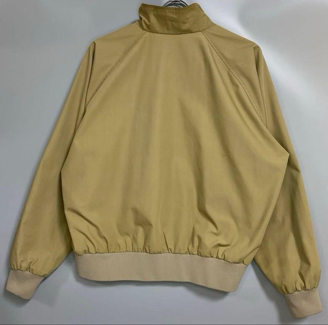 リバーシブル LANDS' END ベージュ ネイビー スイングトップ TAN