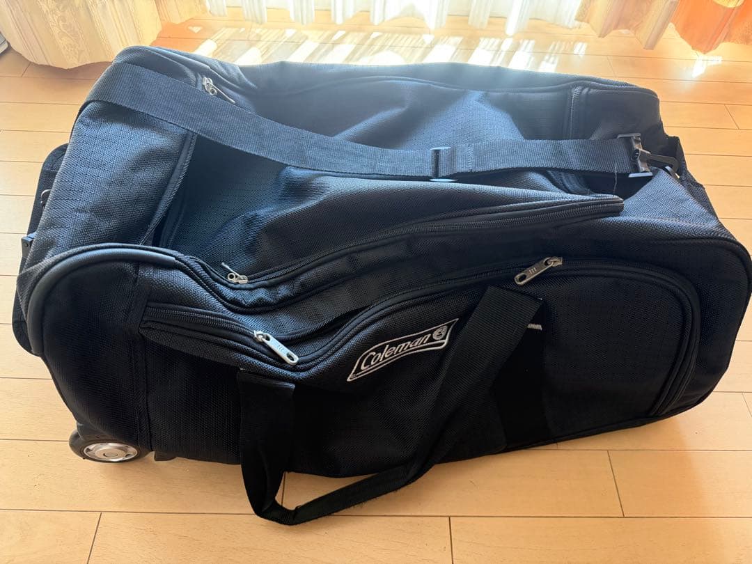 Coleman キャリーカート 黒 65×32×31 Mサイズ