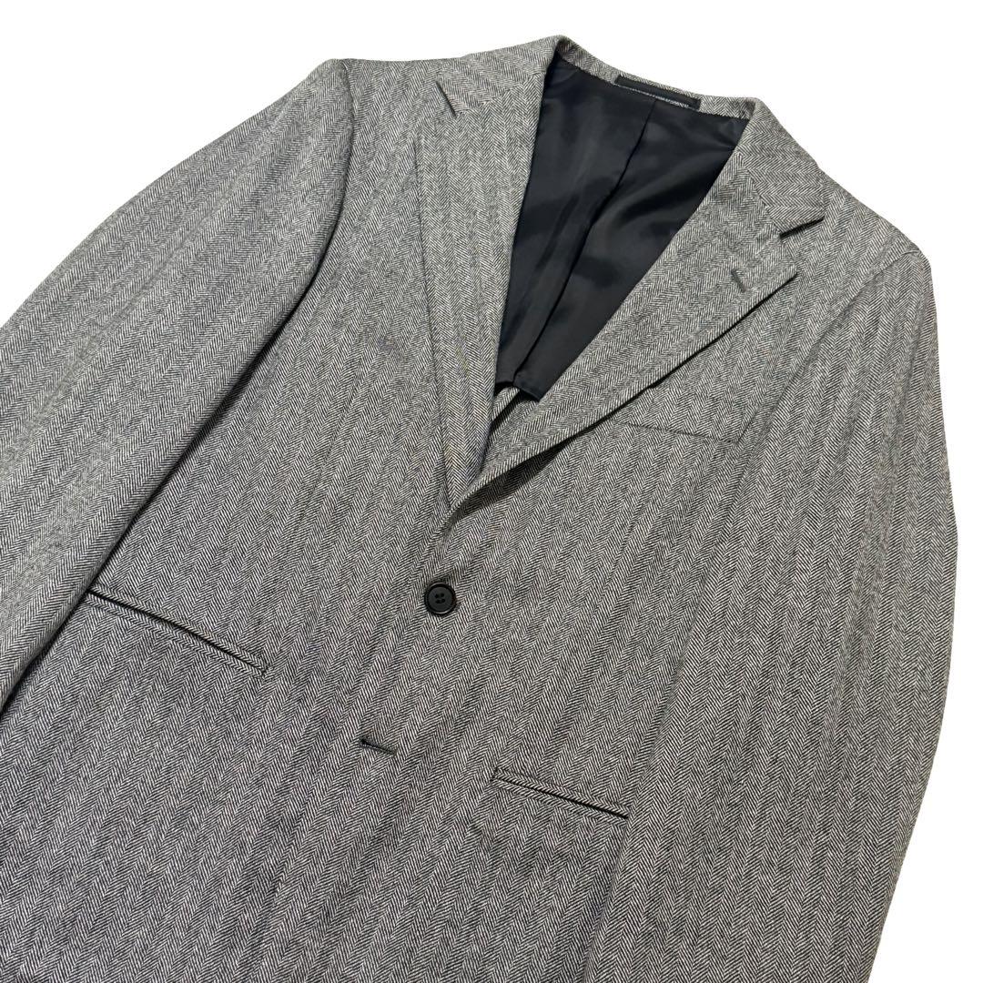 RING JACKET ヘリンボーン テーラードジャケット 42