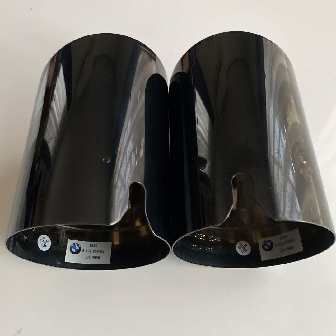  X3 G01 純正ブラックマフラーカッター