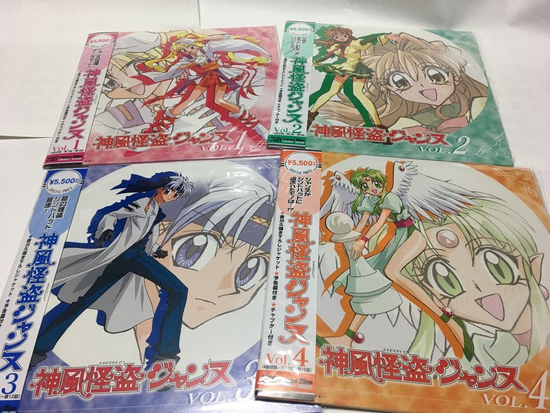 LD　神風怪盗ジャンヌ 全11巻セット　BOX付き