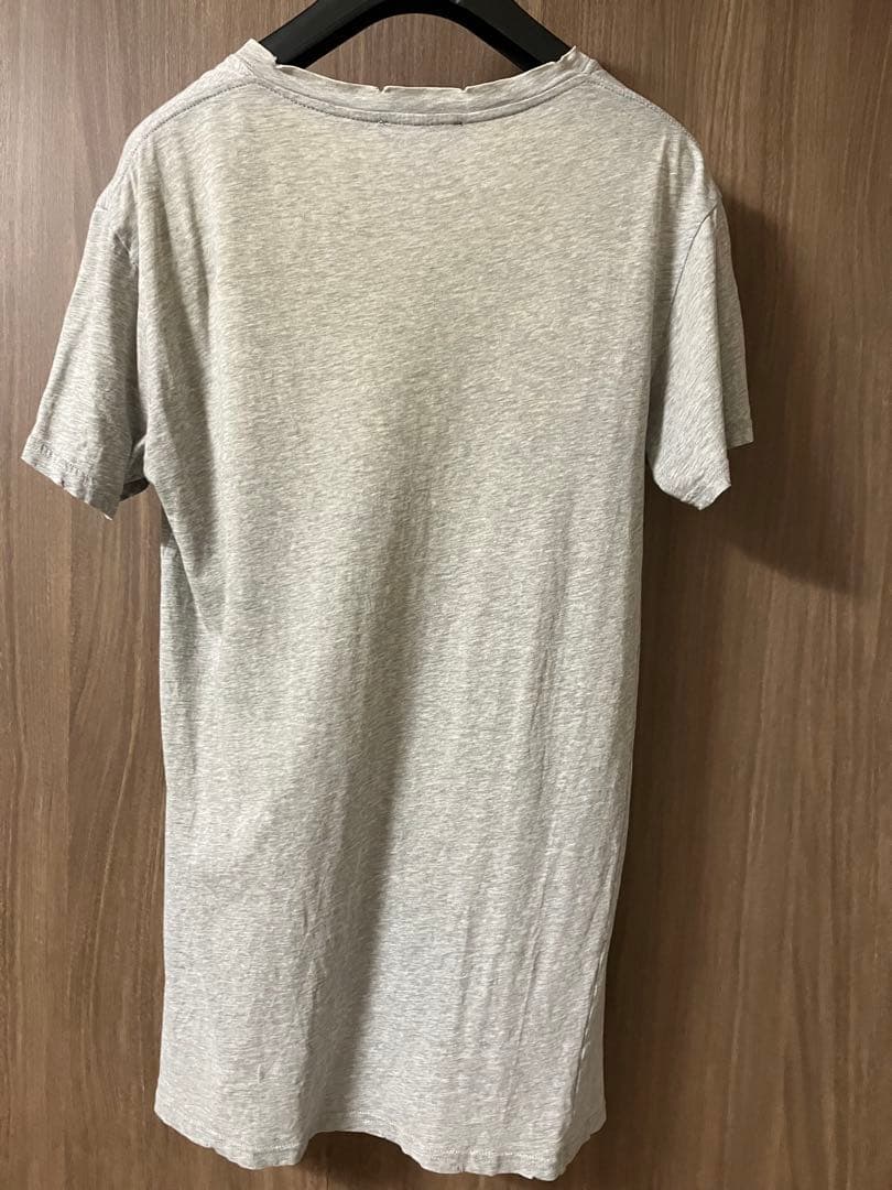 バルマン VネックダメージTシャツパックT エディスリマンディオールオムプラダ