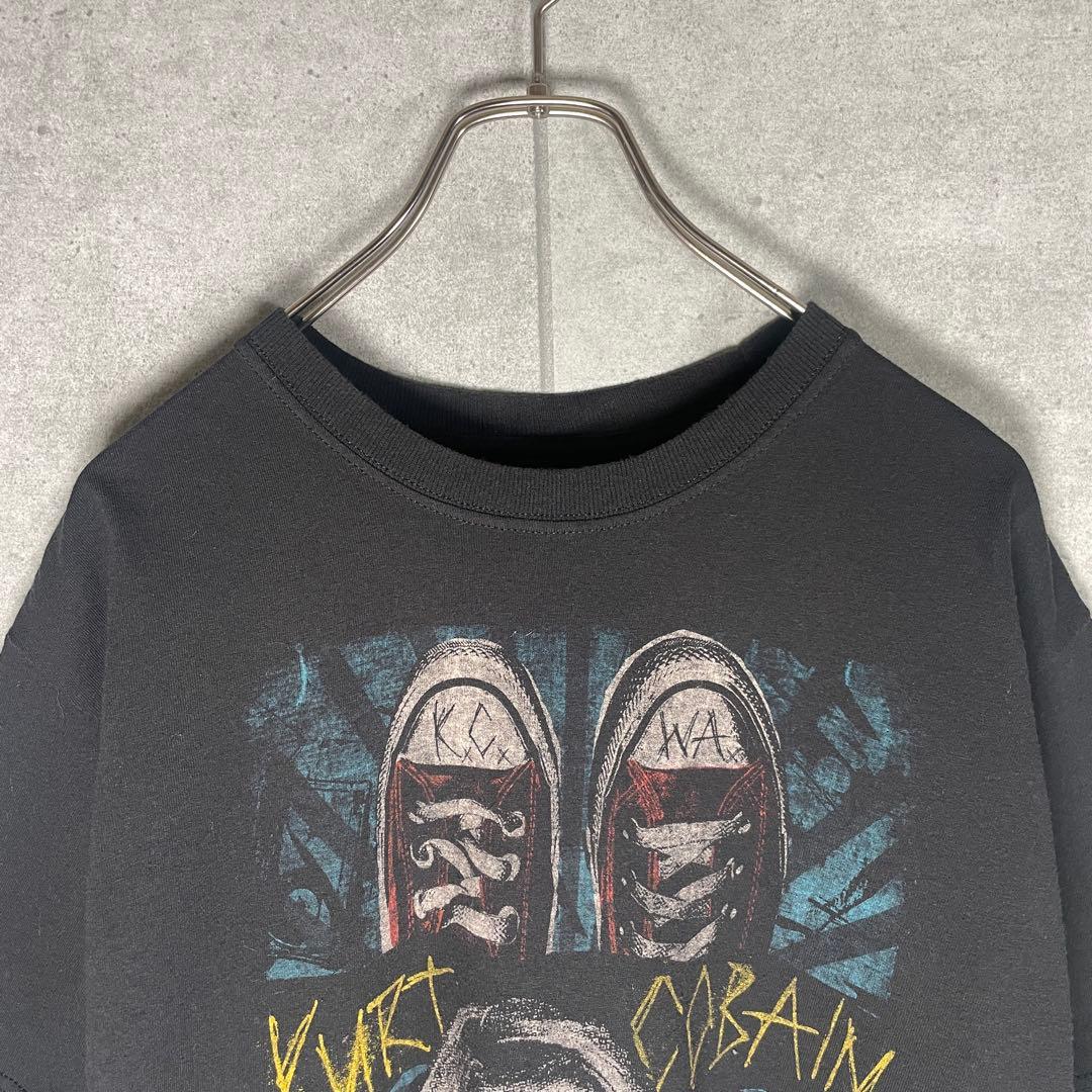 カート・コバーン　半袖　Tシャツ　ニルヴァーナ　NIRVANA　追倬　バンT
