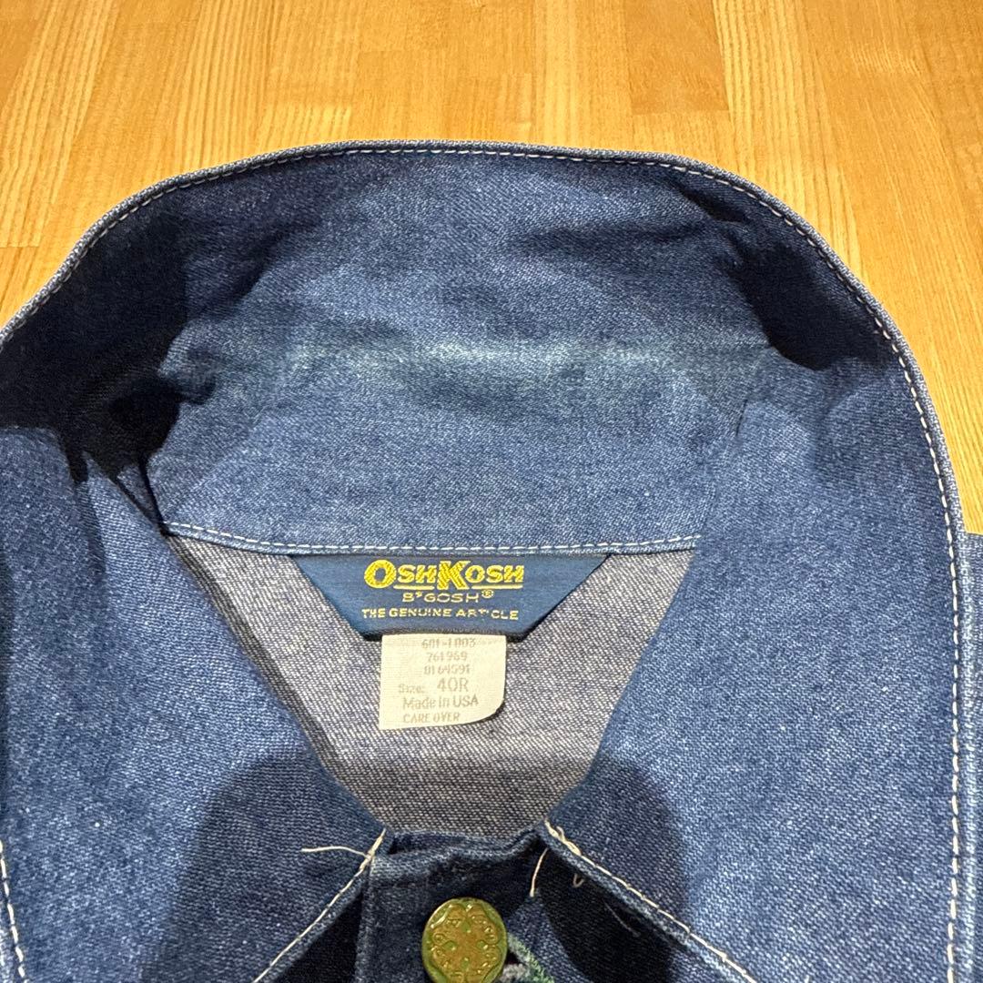 80s OSH KOSH B'GOSH オシュコシュ　カバーオール 40R 美品