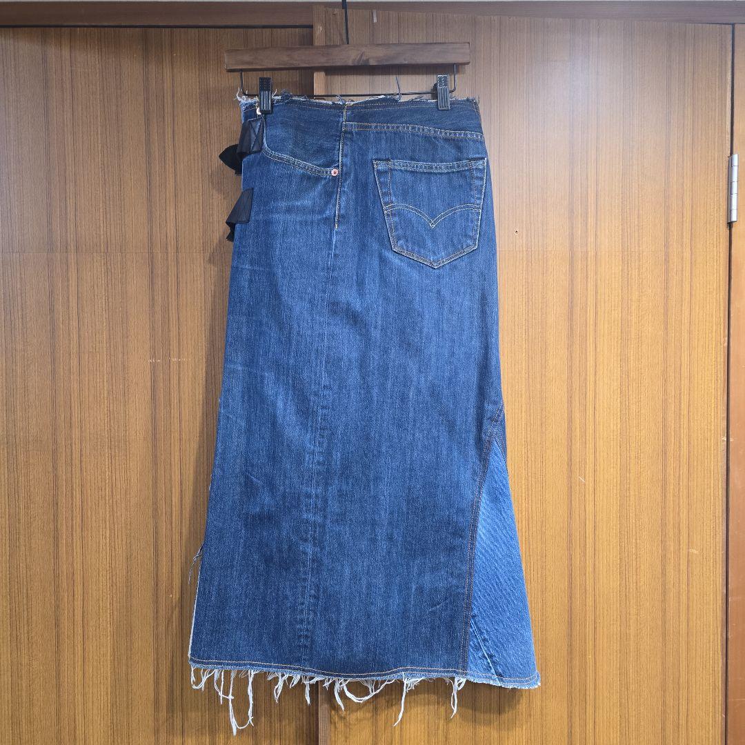 RebuildbyNeedles501WrapSkirtデニムスカートロフトマン