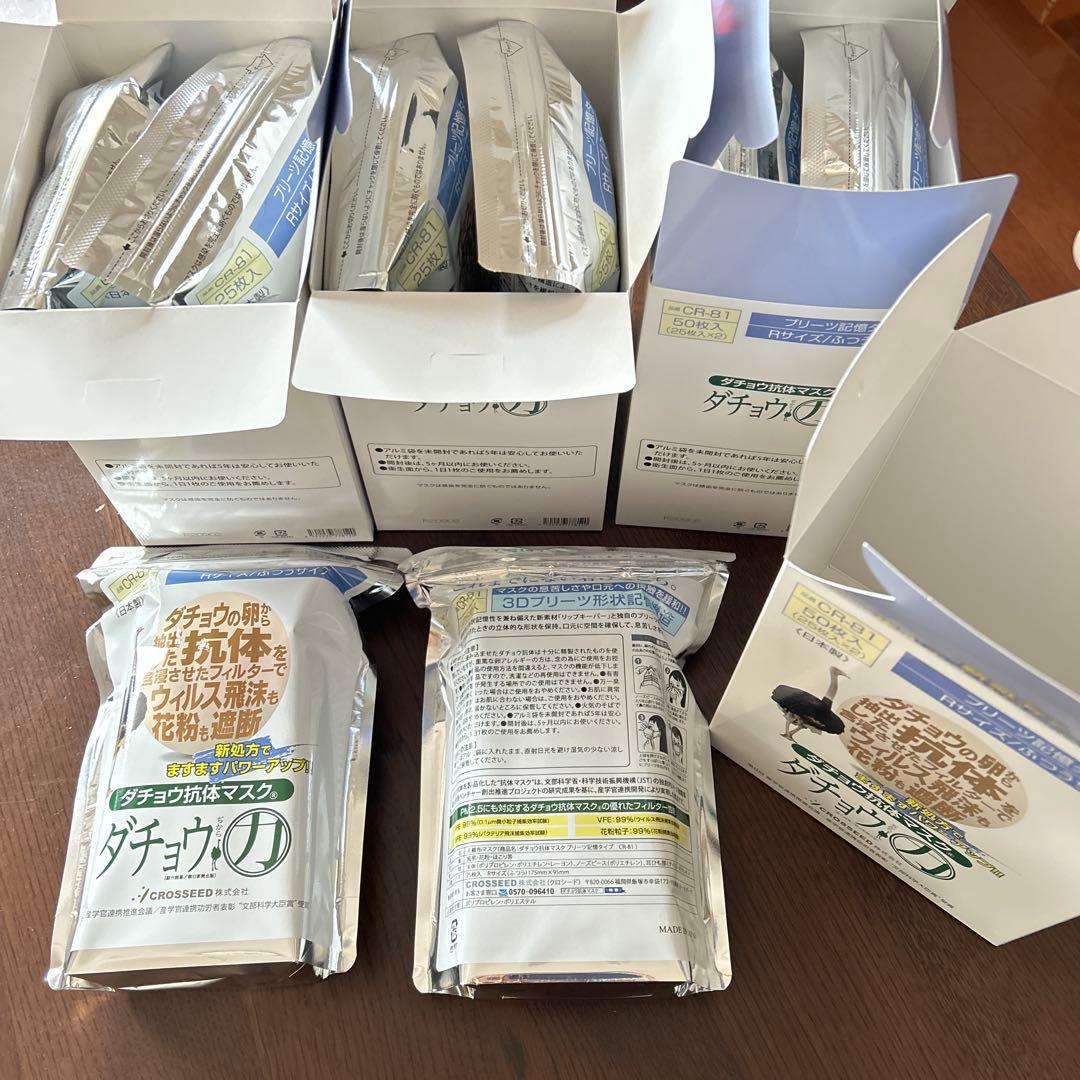 ダチョウ抗体マスク CR-81 50枚入✖️4箱　200枚 ④