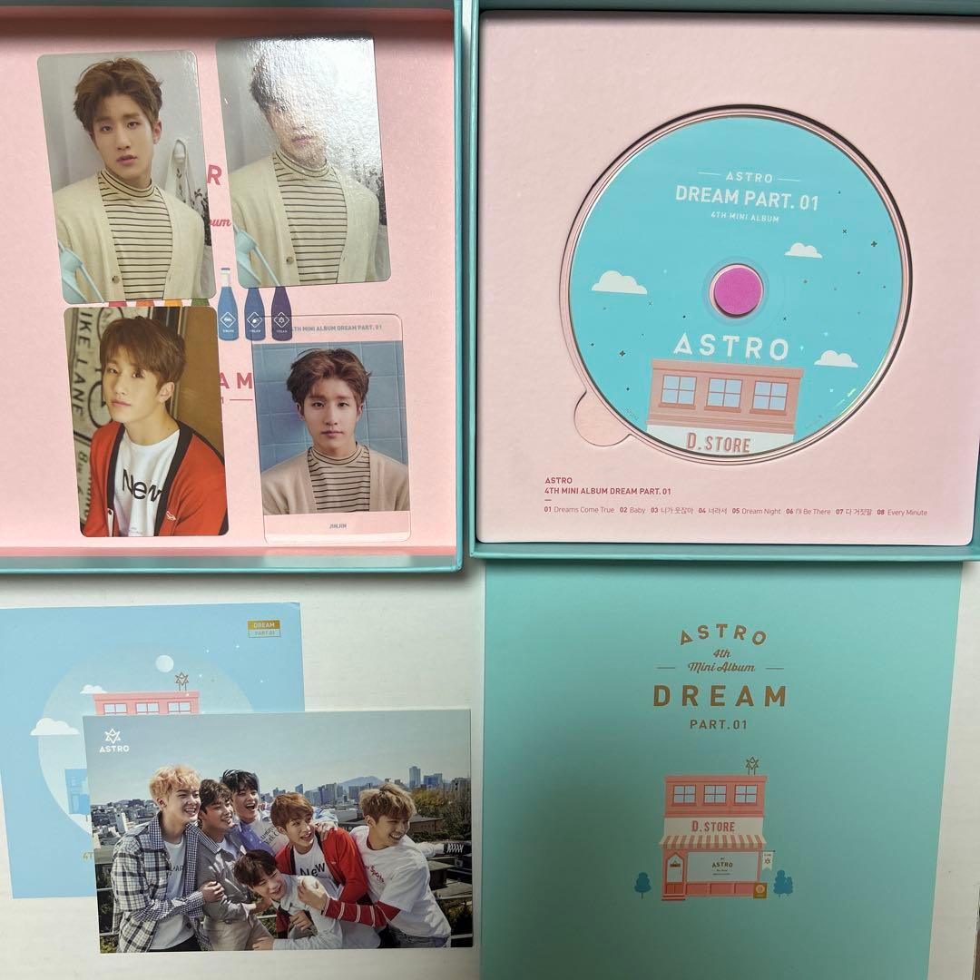 ASTRO 4TH&5TH Dream Partミニアルバムセット 4個