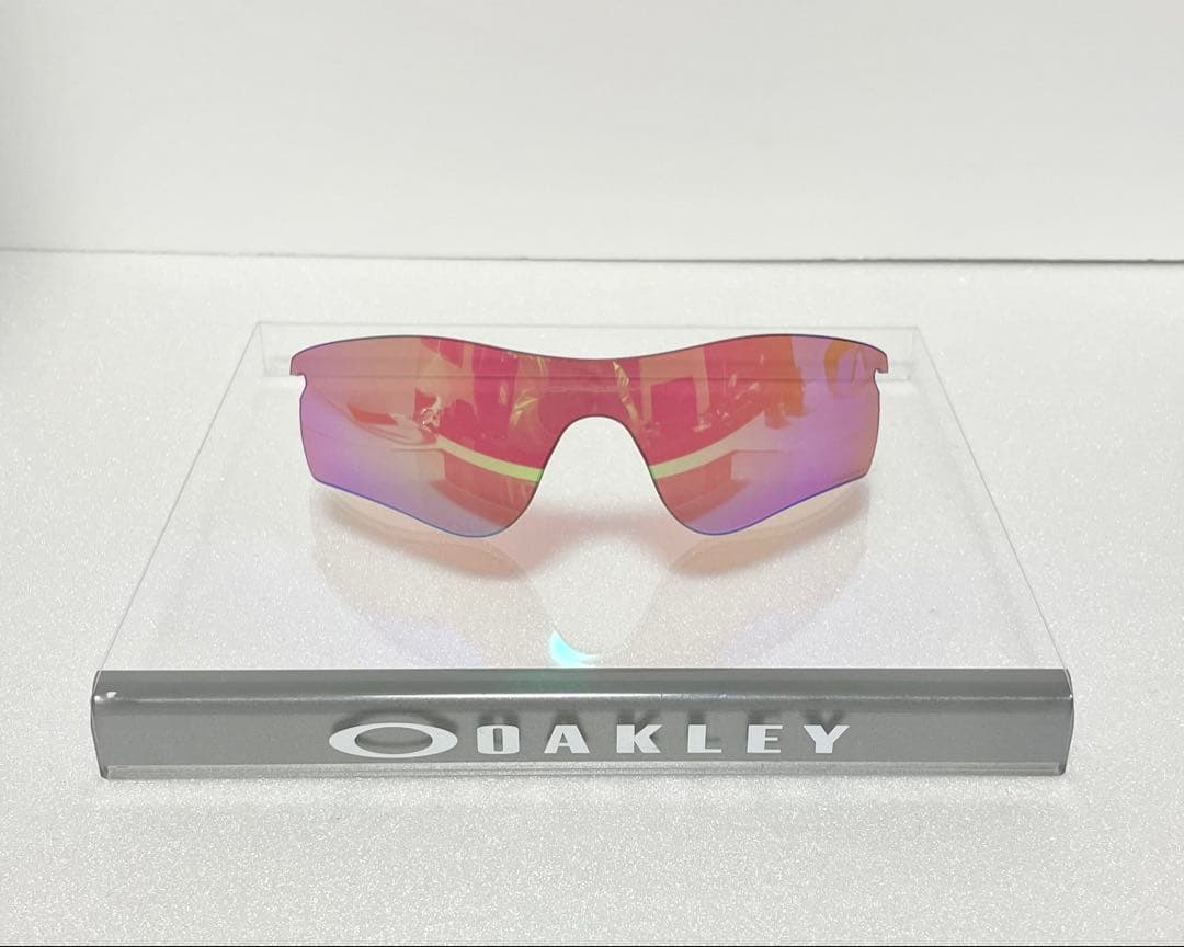 【美品】OAKLEY サングラス 純正 レンズ ピンク系 レーダーロックパス ②