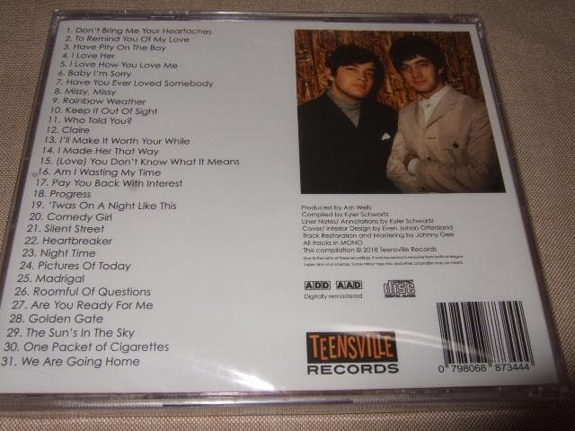PAUL & BARRY RYAN,TEENSVILLE,新品未開封,ポップス