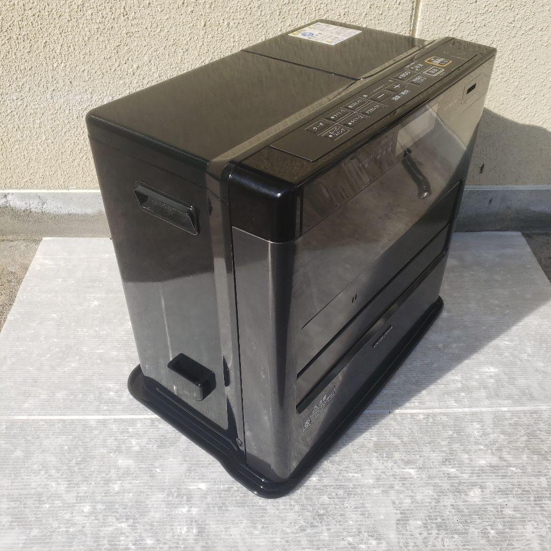 ECOモード付き石油ファンヒーター ブラック