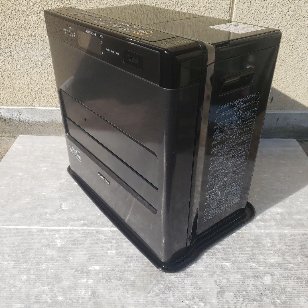 ECOモード付き石油ファンヒーター ブラック