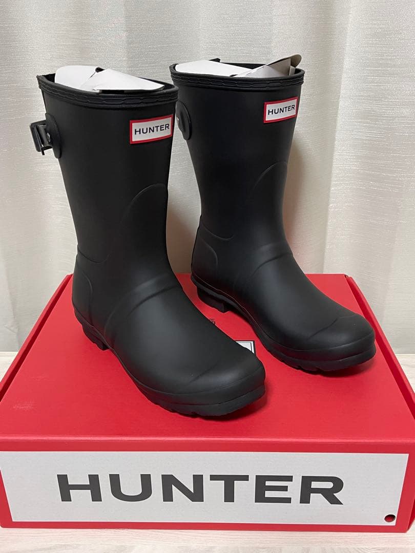 ハンター　レインブーツ　WFS1013RMA ブラック　HUNTER