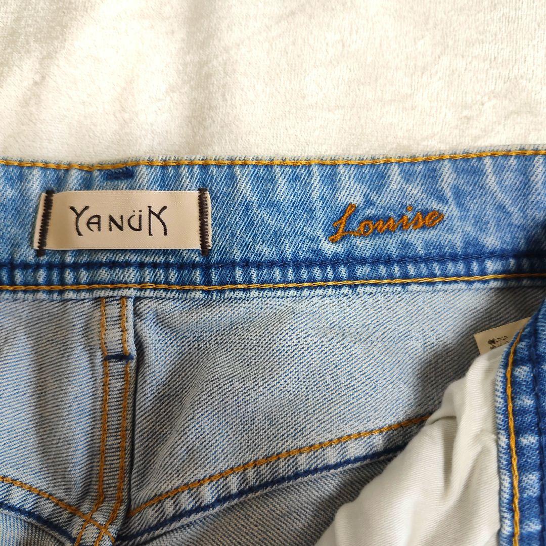 [美品] YANUK (ヤヌーク)LOUISE ストレートデニム24 田中みなみ