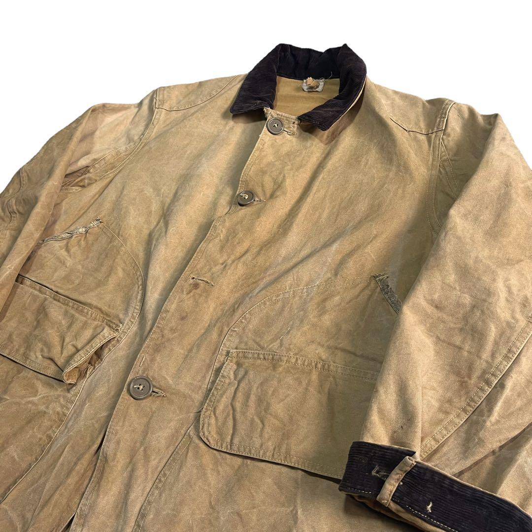 『ウッドボタン』40s American Field ハンティングジャ