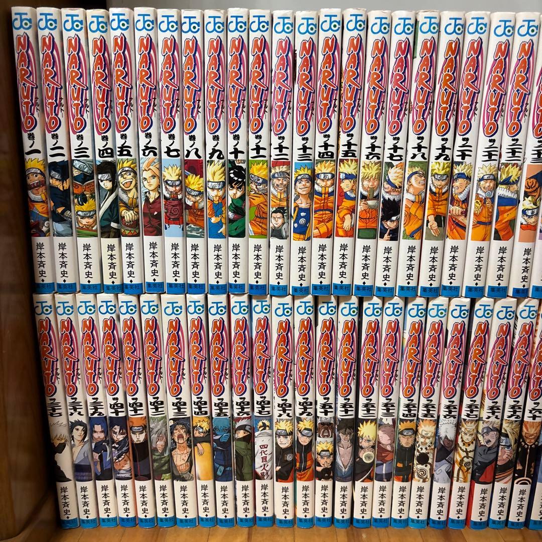 NARUTO 全72巻セット 日本語版