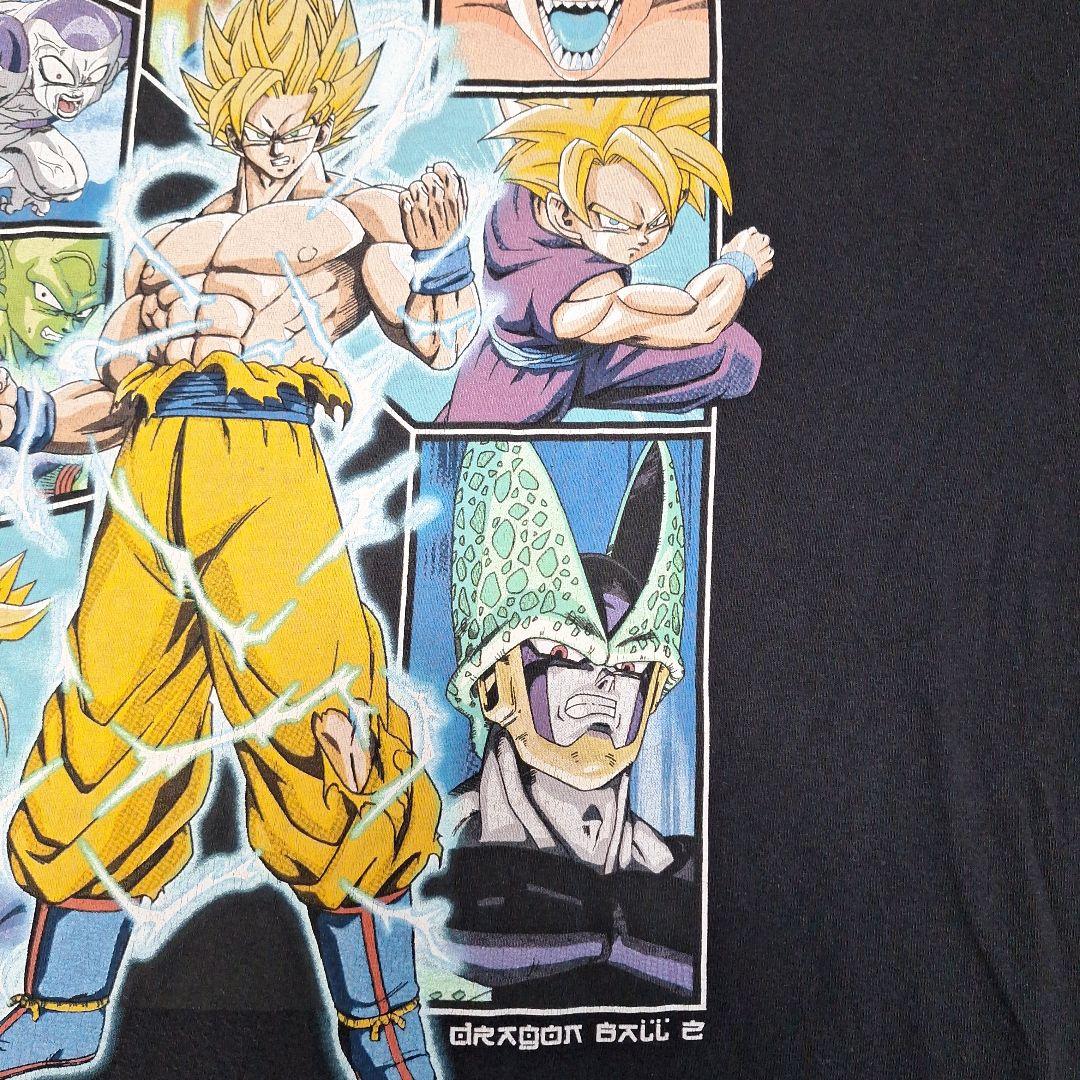 ドラゴンボールZ ヴィンテージ アニメ　Tシャツ XL 黒