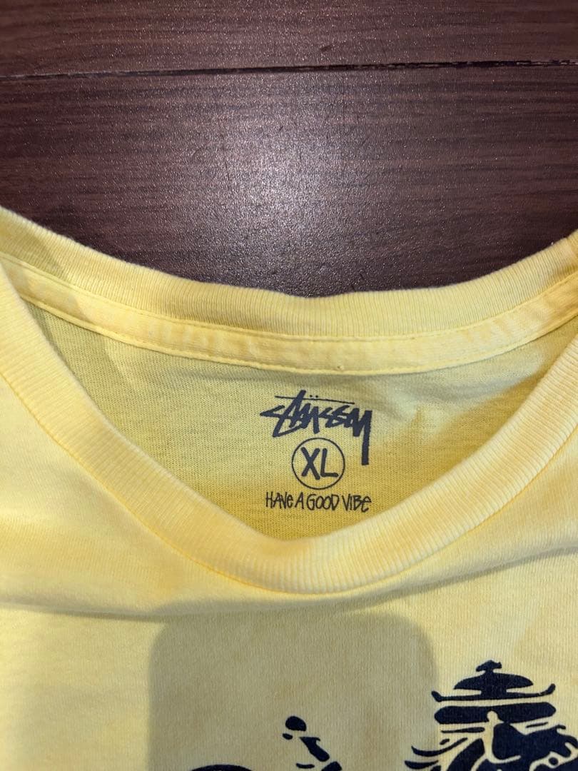 Stussy XL イエロー Tシャツ ステューシー
