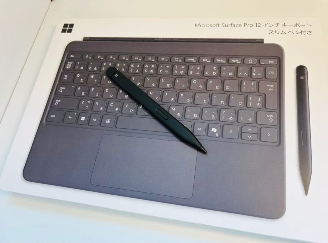 【新品未使用】Microsoft Surface Proキーボードスリムペン純正
