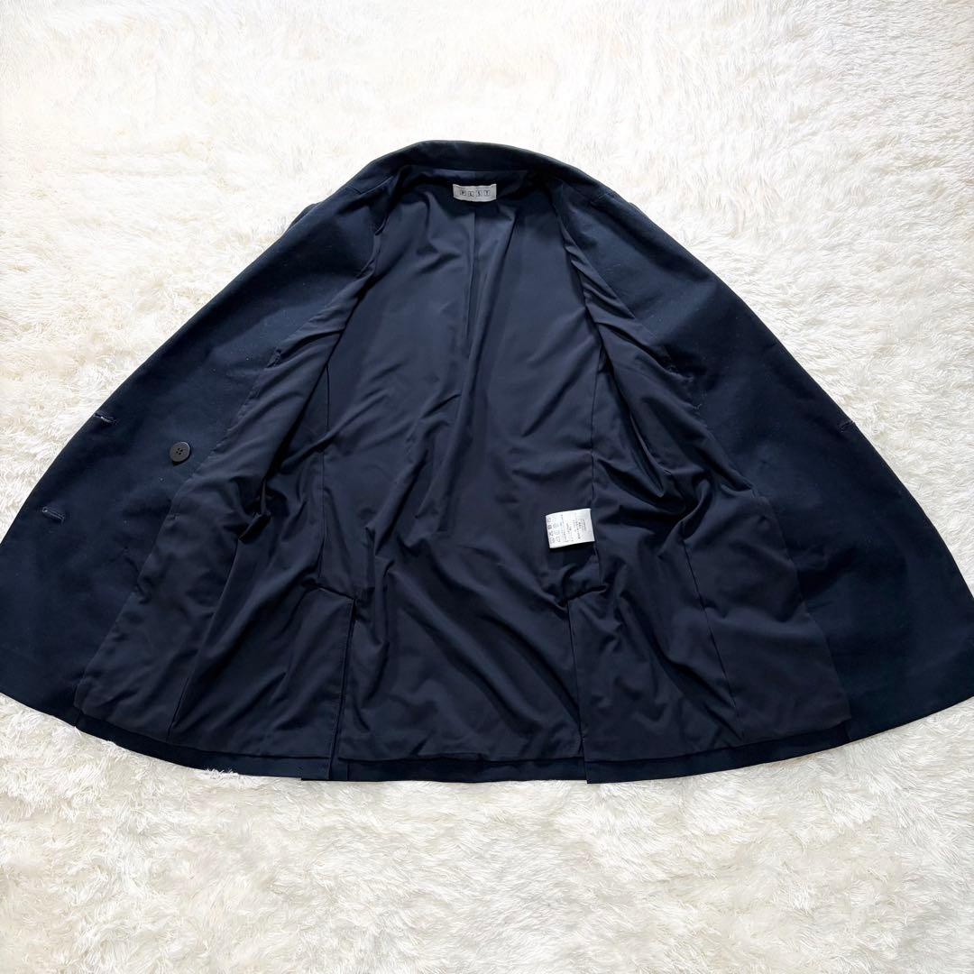 ✨洗える✨PLST プラステ　ダブルブレストブレザー　金ボタン　紺ブレ