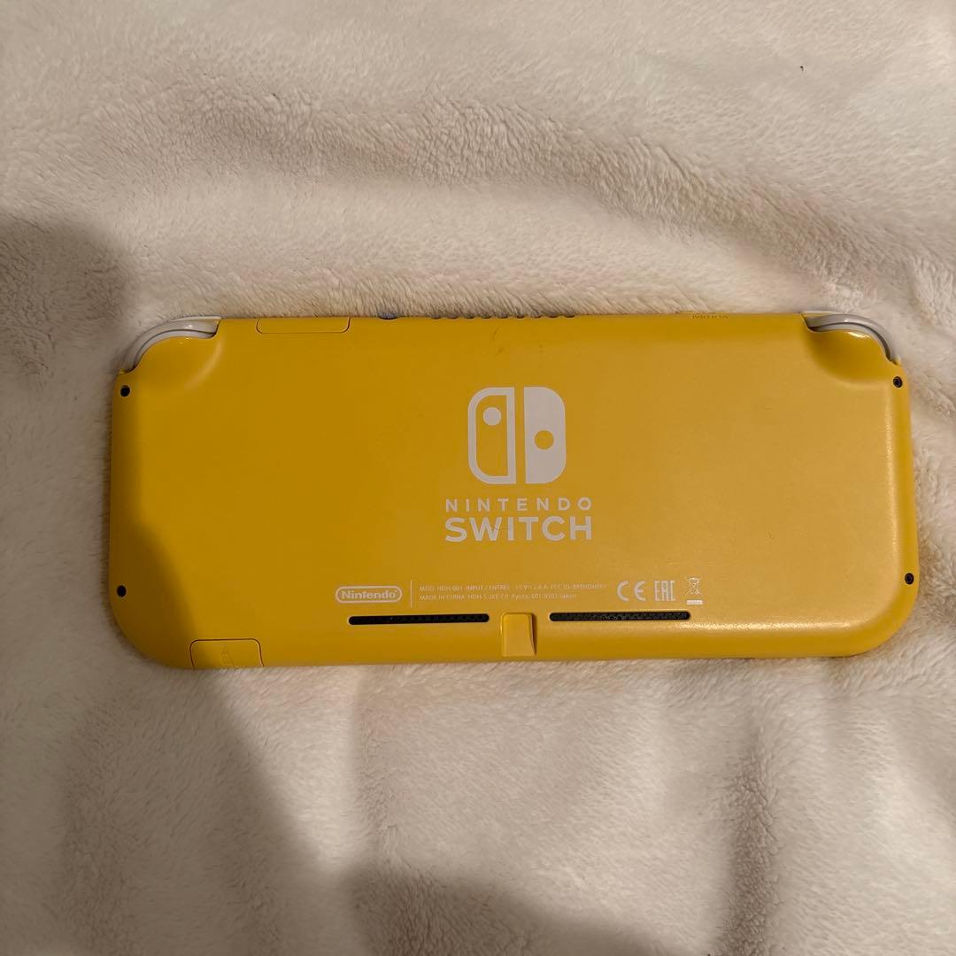 【ジャンク品】Nintendo Switch Lite イエロー 本体のみ