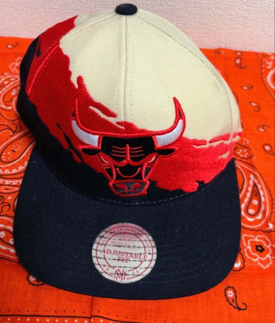 【Mitchell&Ness】シカゴ・ブルズ・スナップバック・キャップ