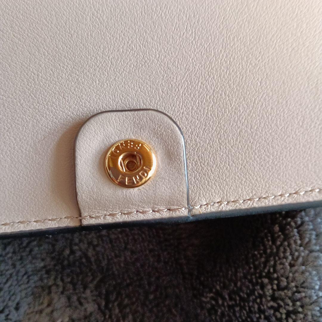 FENDI ライトピンク 三つ折り財布 保存袋付き