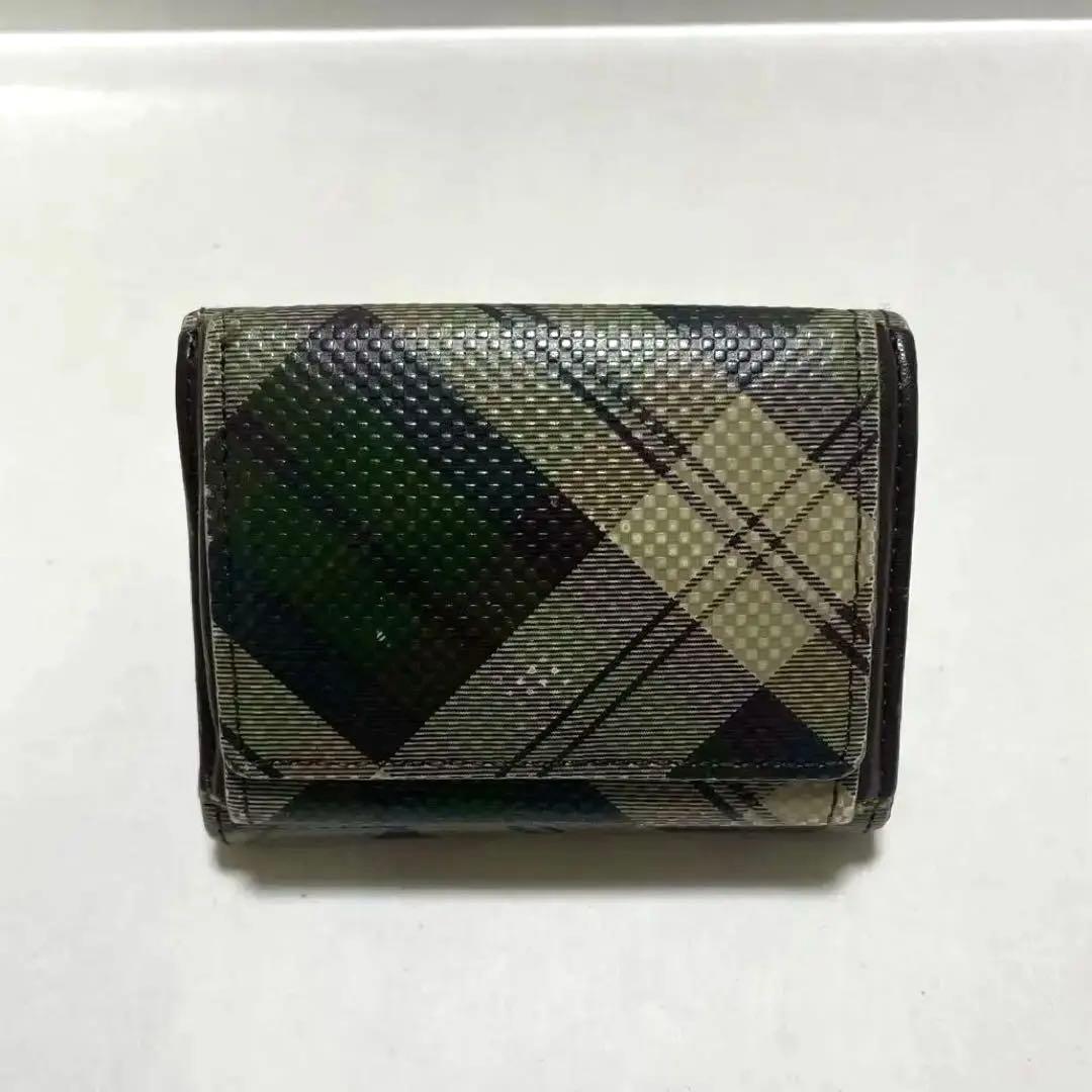 Vivienne Westwood チェック柄三つ折り財布