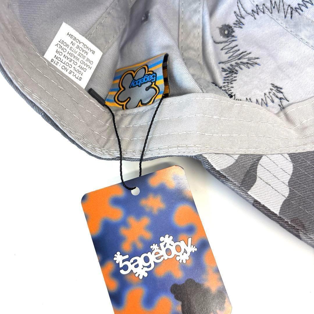 5ageboy Camo Cap グレー fuckthisindustry
