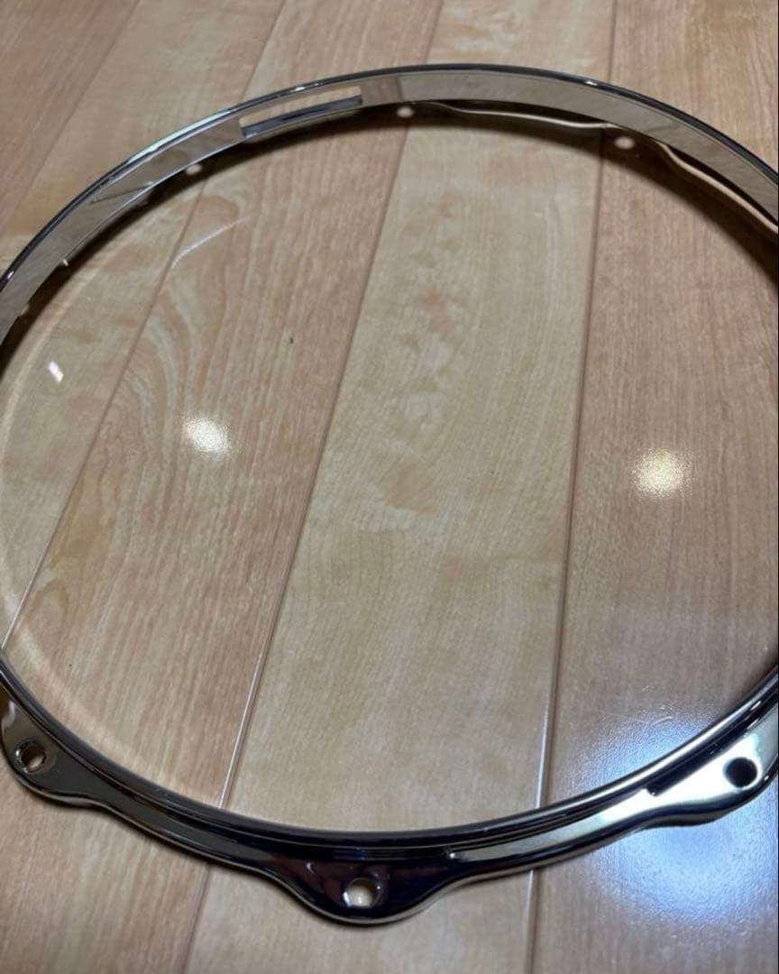 ソナーSONORスネアドラム用 ダイキャストフープ 14\" トップ　ボトム