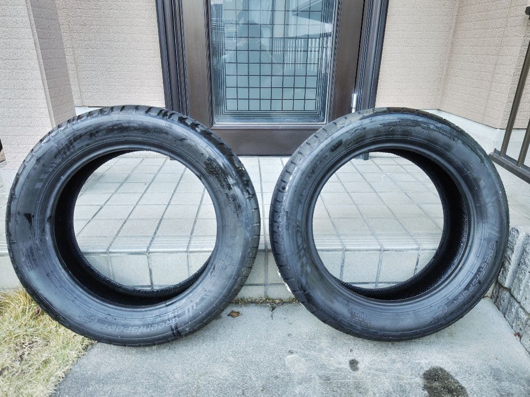 21年　NANKANG ECO-2+ 185/60R16 タイヤ 2本 手渡し可