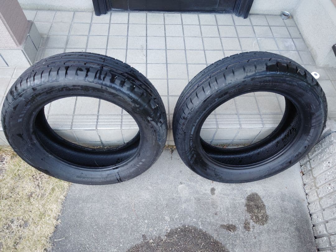 21年　NANKANG ECO-2+ 185/60R16 タイヤ 2本 手渡し可
