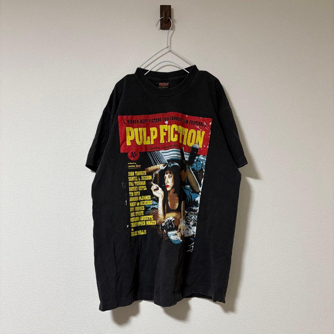 「PULP FICTION」MADE IN USA 映画 Tシャツ XL