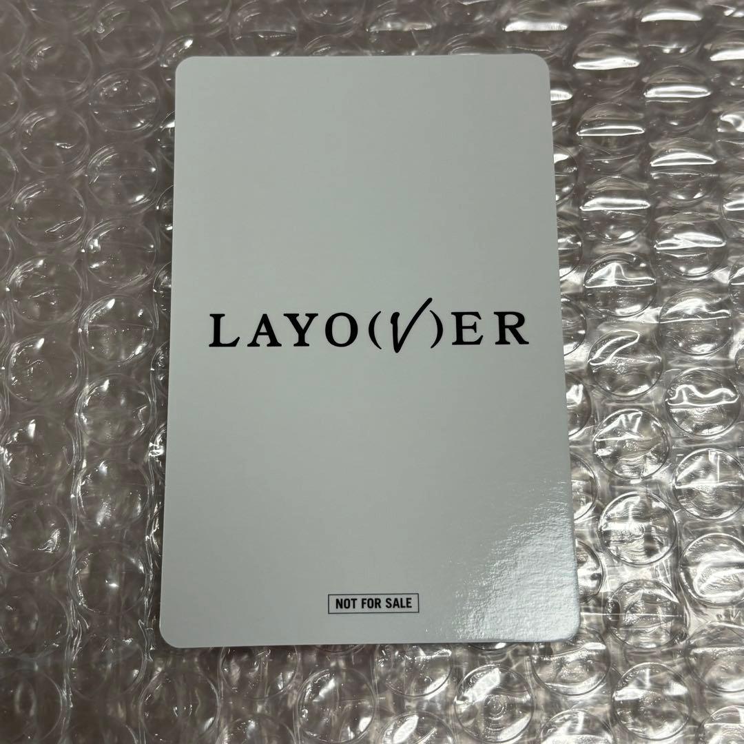 BTS V layover ユニバ ラキドロ トレカ 3枚 コンプ テテ 特典
