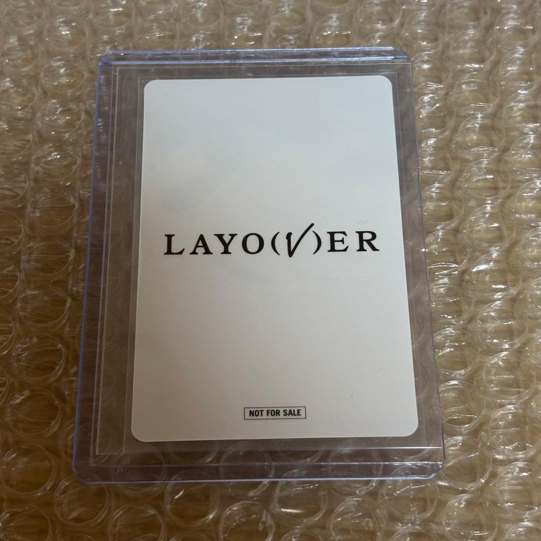 BTS V layover ユニバ ラキドロ トレカ 3枚 コンプ テテ 特典
