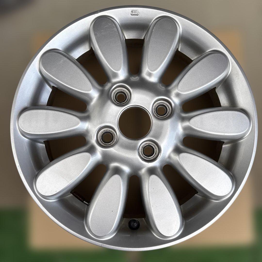 中古スズキアルトラパン HE33S純正14インチ 1本シルバーホイール