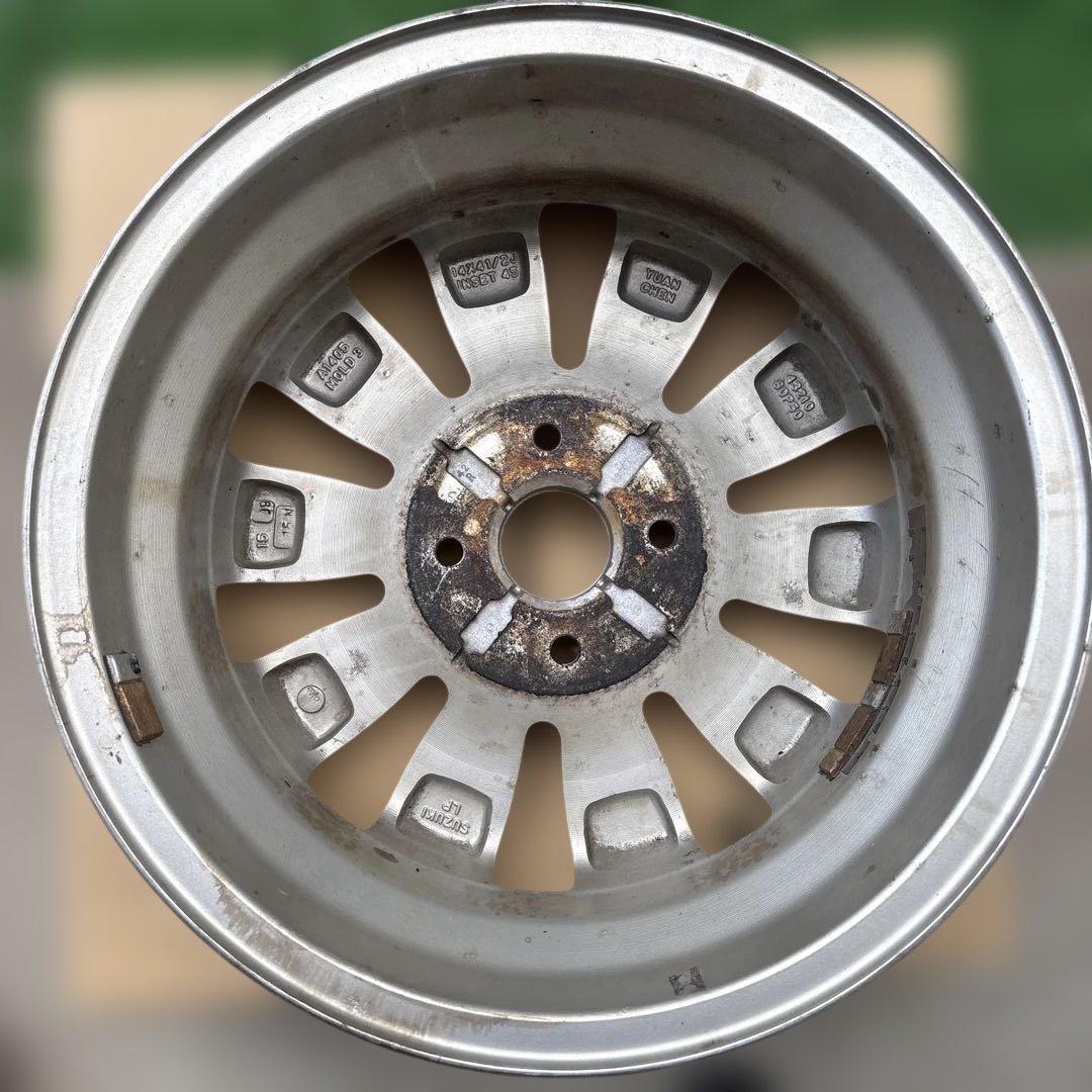中古スズキアルトラパン HE33S純正14インチ 1本シルバーホイール
