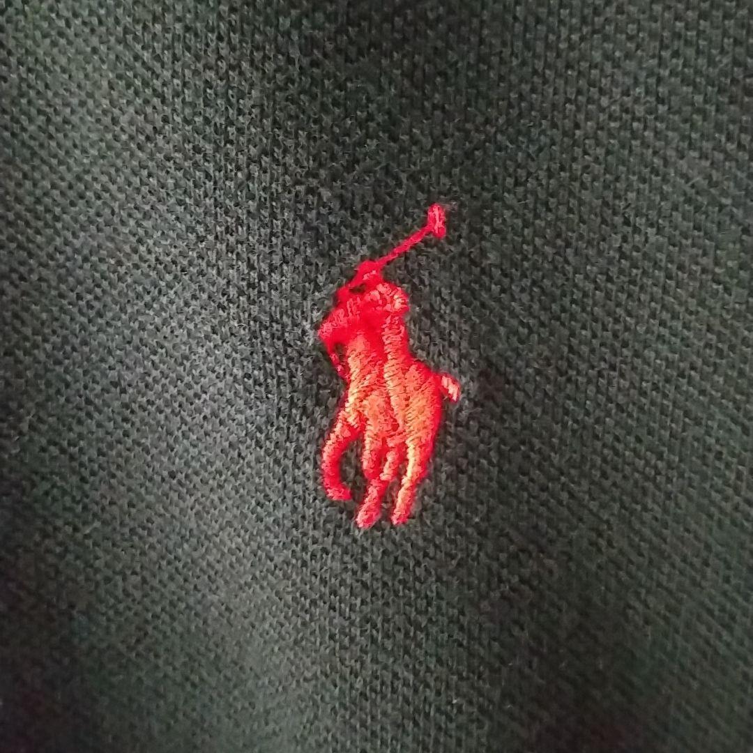 希少サイズ☆ポロバイラルフローレン 刺繍 鹿の子地 リンガーT Tシャツ 3L
