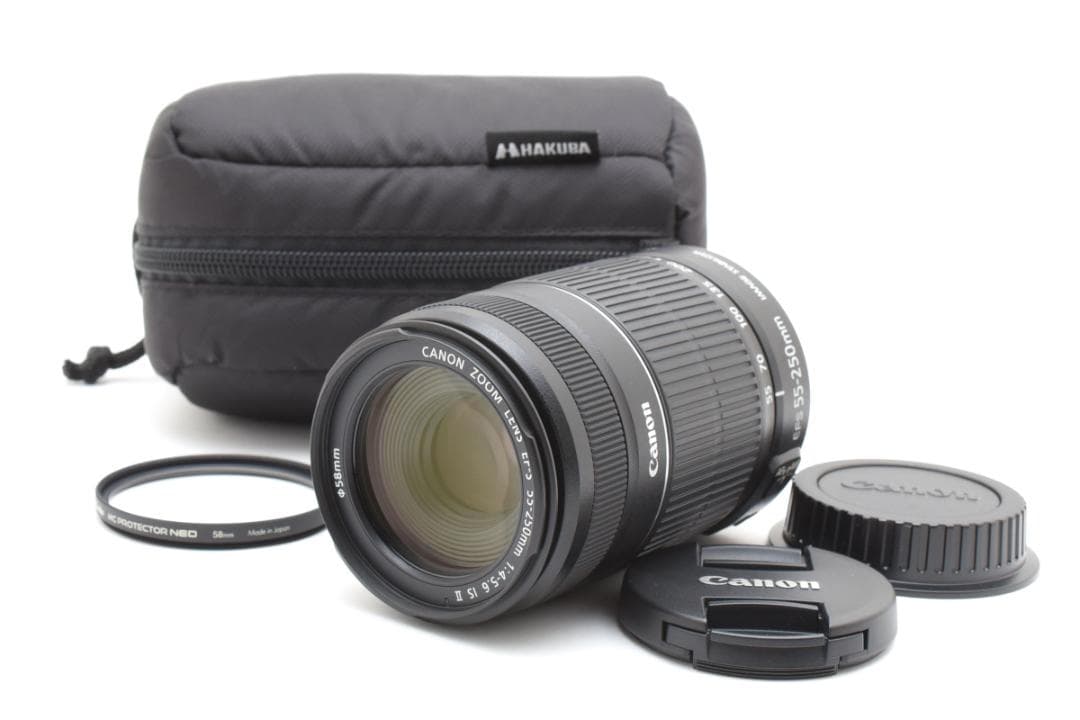 Canon EF-S55-250mm IS Ⅱ 望遠 手ブレ補正 運動会 旅行