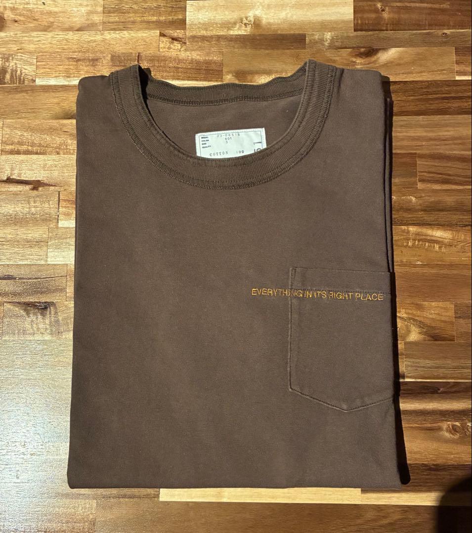 [超美品]sacai サカイ　半袖　tシャツ ブラウン　XL クリーニング済み