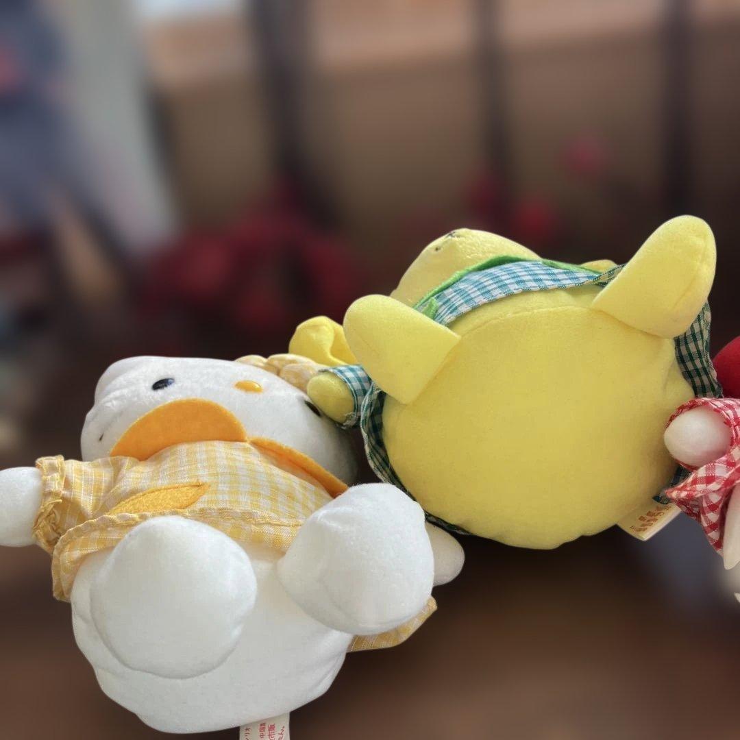 2000年　平成サンリオ　マイメロディ　キティー　ポムポムプリン　ぬいぐるみ