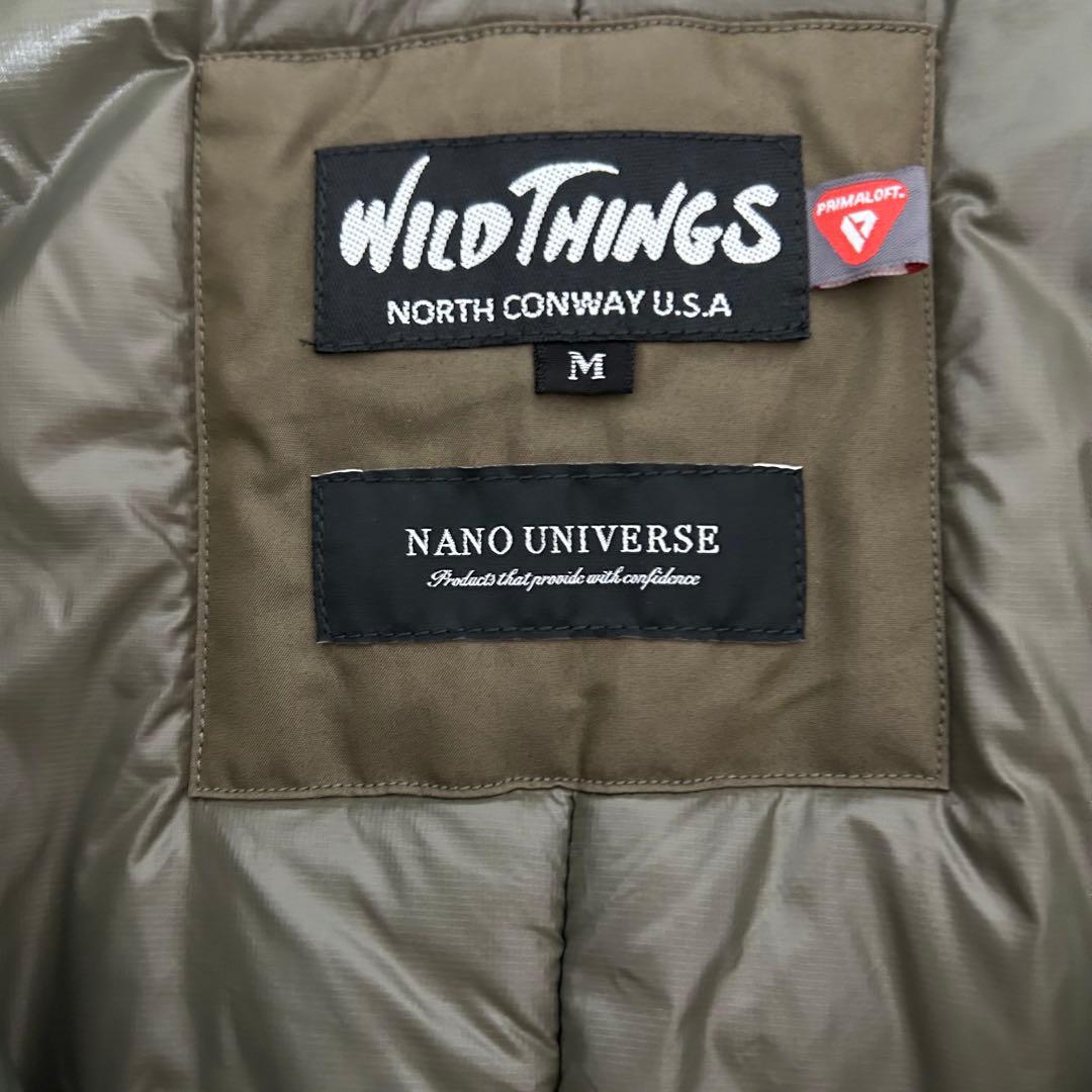 WILD THINGS ワイルドシングス ナノユニバース別注 モンスターパーカー
