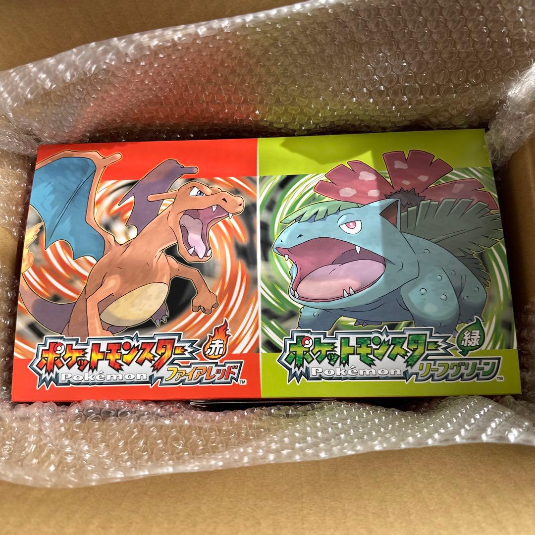 Pokmon ファイアレッド　リーフグリーン　特別版　ポケモン　2点セット