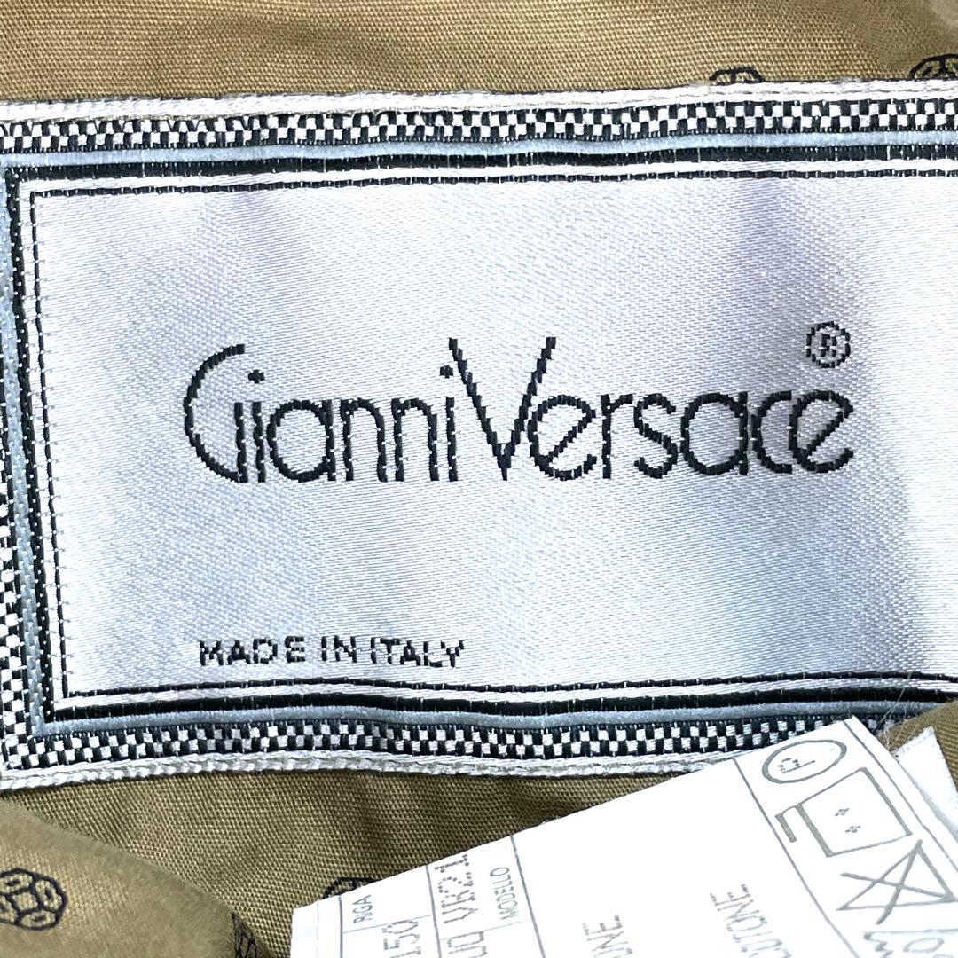 【至高イタリア製】 VERSACE リバーシブル　ブルゾン　ジャケット　ショート