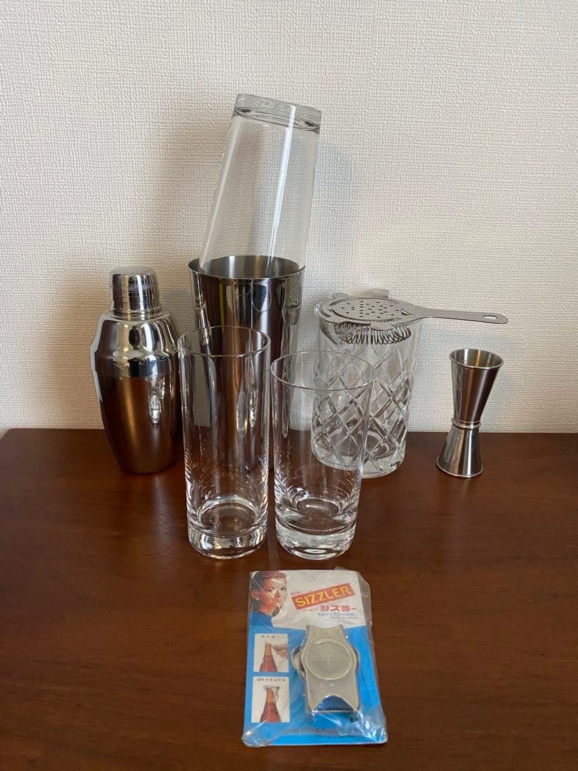 日本パブ&バー経営専門学院　講習動画DVD＋トレーニング用カクテルグッズ