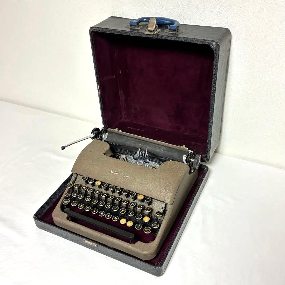 【可動品・箱付】 Smith Corona タイプライター USA スミスコロナ