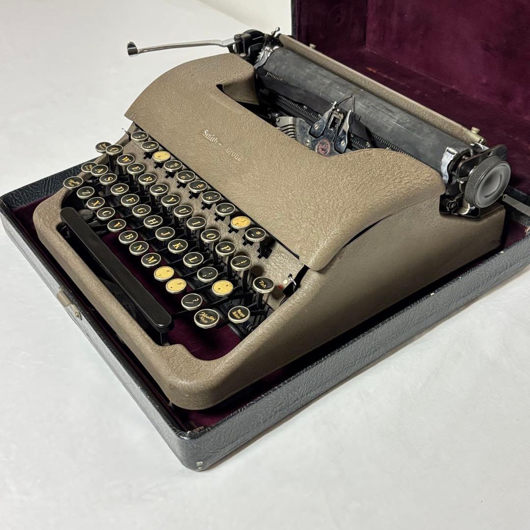 【可動品・箱付】 Smith Corona タイプライター USA スミスコロナ