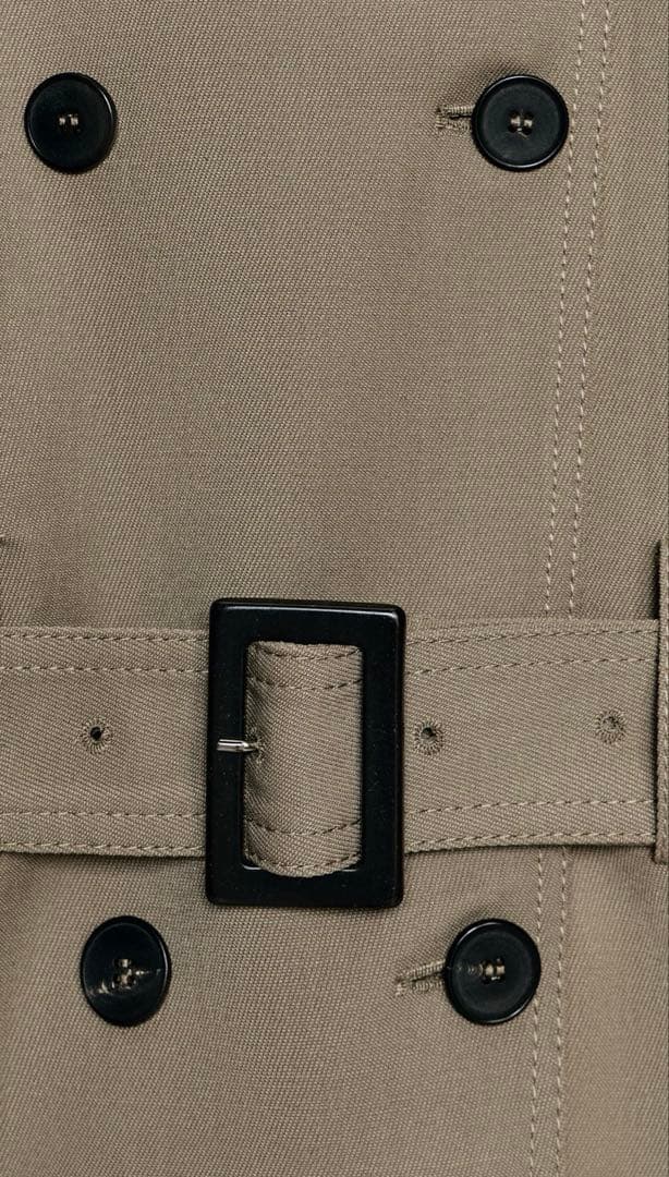 【新品】ZARA ZW COLLECTION ベルト付きフルイドジャケット　S